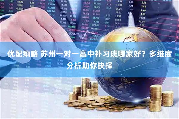 优配痢略 苏州一对一高中补习班哪家好？多维度分析助你抉择