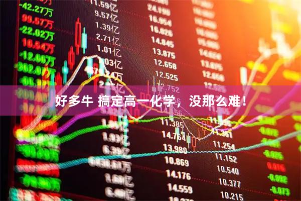 好多牛 搞定高一化学，没那么难！