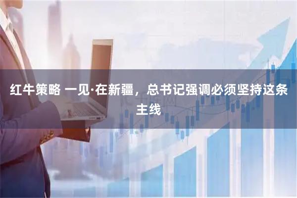 红牛策略 一见·在新疆，总书记强调必须坚持这条主线