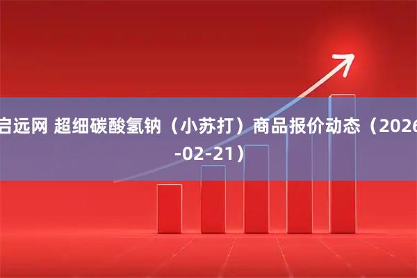 启远网 超细碳酸氢钠（小苏打）商品报价动态（2026-02-21）